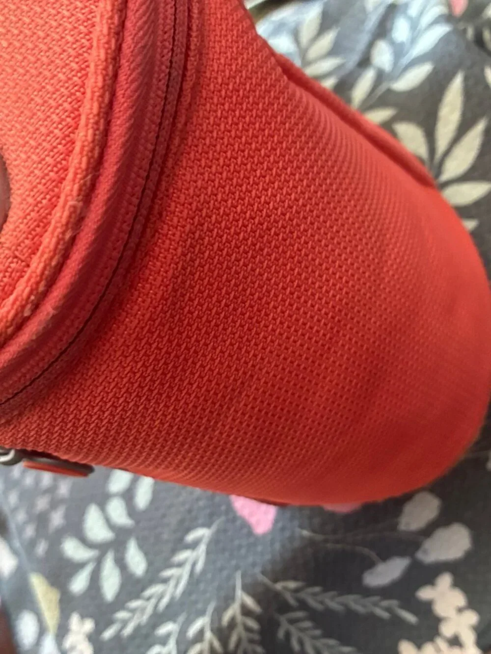 Vintage Tumi T3 Train Make-up/Toiletry Case Coral